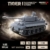 1:32 Tiger Panzer Klemmbausteine,503 Teile WWII Armee Militärspielzeuge Leichter Panzer Modellbausatz Kampfwagen Bausteine mit Waffen Ausgestattet Kreative Geschenke für Junge Menschen Militärfans - 5