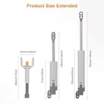 22-Teiliges Hydraulik Pumpe-Set,APKLVSR Hydraulikpumpen Kit mit Hydraulik-Luftpumpe, Zahnräder, Achsen & Verbinder für Technik-Klemmbausteine, Kompatibel mit Technik-Modellen - 6