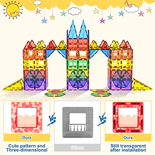 Coodoo Magnetbausteine 60er Set – Kreatives Lernspielzeug