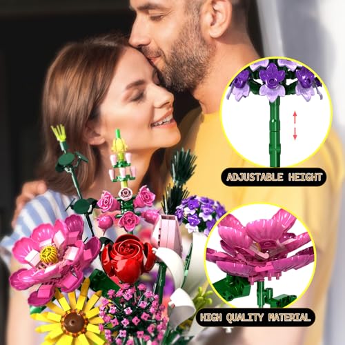 Blumenstrauß (699 Teile) – Kreative Botanik-Deko