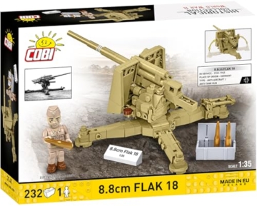 COBI 8,8 cm Flak 18 DAK – Die „Acht-Acht“ in Wüstentarnung