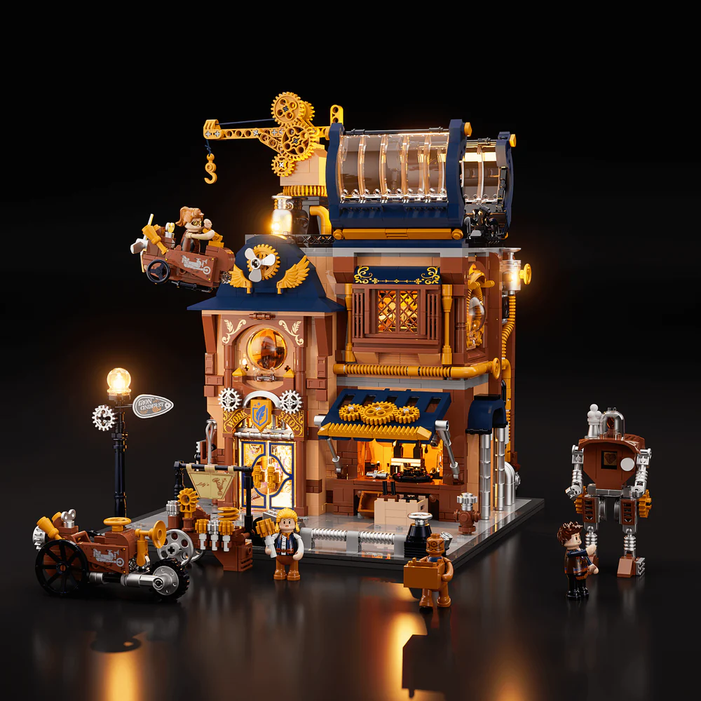 Lumibricks 11015 Steampunk Mechanical Workshop 2026