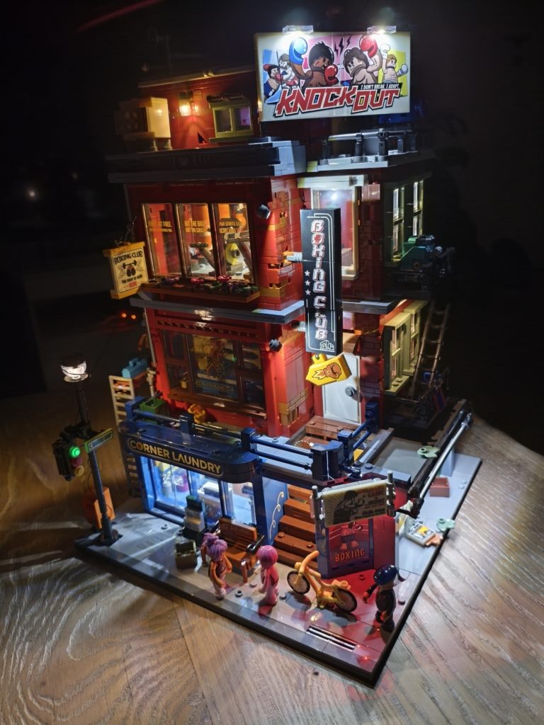 Lumibricks Boxing Club Beleuchtung