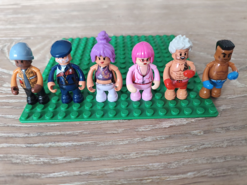Lumibricks Boxing Club Minifiguren