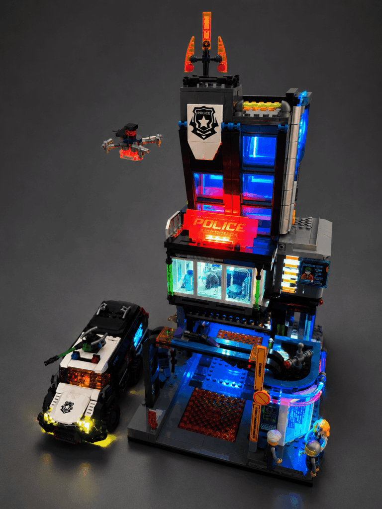 Lumibricks Police Station HQ 17009