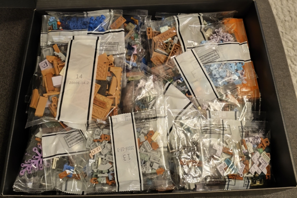 Lumibricks Sylvan Inn Box Inhalt