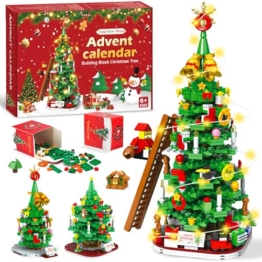 Adventskalender 2025 – Baustein-Weihnachtsbaum