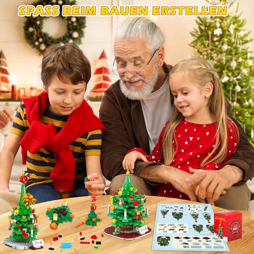 Adventskalender 2025 – Baustein-Weihnachtsbaum