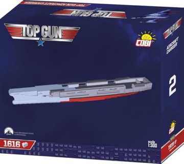COBI Flugzeugträger Top Gun (5922) Bauanleitung