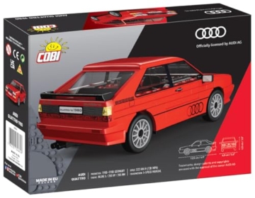 Audi Quattro (1980) Scale 1:35 (red) - 4