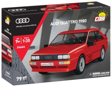 Audi Quattro (1980) Scale 1:35 (red) - 5