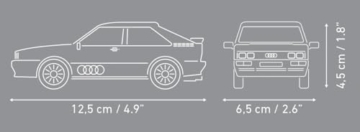 Audi Quattro (1980) Scale 1:35 (red) - 7