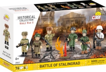 COBI „Schlacht um Stalingrad“ 2061 – Minifiguren-Set Box