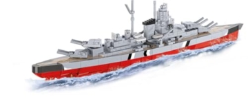 COBI Bismarck Schlachtschiff im Maßstab 1:700 (4854) Heck