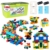 Bausteine ​​1500 Stück, Basic Classic Building Blocks zufällige Farben, 8 Formen, 1500Pcs Bulk Building Bricks für Kinder ab 6 Jahren, mit Aufbewahrungsbox, kompatibel zu Allen gängigen Marken - 1