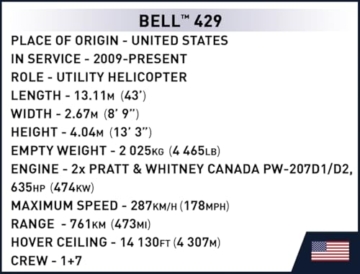 Bell 429 - Air Ambulance - 7