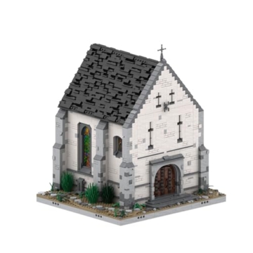 BlocteckToy Klemmbausteine Mittelalterlicher Taylorsgreen Village Kirche Teil 1 Set, 5078 Teile Mittelalterliches Architecture Haus Gebäude Set - 2