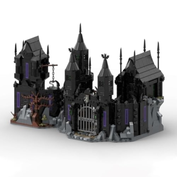 BlocteckToy Mittelalterlicher Burg Bausteine, 2272 Stück Stadt Festung der Untoten Mittelalter Klemmbausteine Haus Set für Erwachsene und Jugen, MOC-214995 - 4