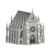 BlocteckToy MOC Klemmbausteine Gotische Kathedrale Modul 3-NEF Modell, 6941 Teile Groß Architecture Kirchen WeltberüHmtes Gebäude Set, MOC-165277 - 2