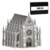 BlocteckToy MOC Klemmbausteine Gotische Kathedrale Modul 3-NEF Modell, 6941 Teile Groß Architecture Kirchen WeltberüHmtes Gebäude Set, MOC-165277 - 1