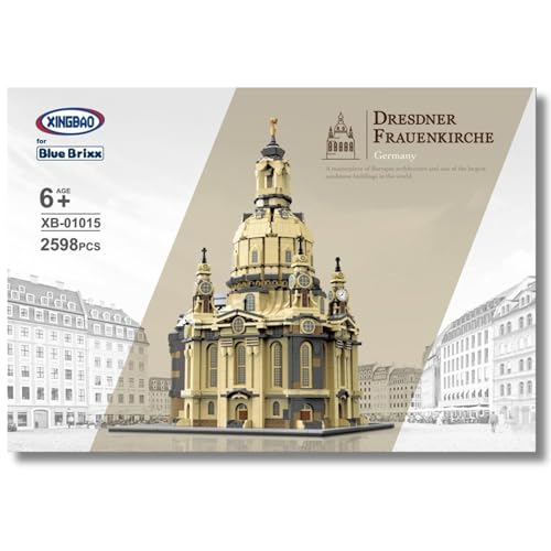 BlueBrixx 01015 – Dresdner Frauenkirche aus 2.598 Klemmbausteinen