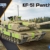 BlueBrixx 105540 – Kampfpanzer Panther KF51, Bundeswehr aus Klemmbausteinen mit 1324 Bauelementen. Kompatibel mit Anderen Klemmbausteinherstellern. Lieferung in Originalverpackung. - 2