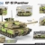 BlueBrixx 105540 – Kampfpanzer Panther KF51, Bundeswehr aus Klemmbausteinen mit 1324 Bauelementen. Kompatibel mit Anderen Klemmbausteinherstellern. Lieferung in Originalverpackung. - 3