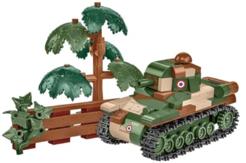 BlueBrixx 2719 Cobi – Renault R-35 aus Klemmbausteinen mit 258 Bauelementen - 1