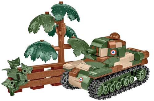 BlueBrixx 2719 Cobi – Renault R-35 aus Klemmbausteinen mit 258 Bauelementen - 1