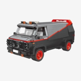 BlueBrixx American Van Kastenwagen, 1357 Klemmbausteine, Sammlermodell - 1
