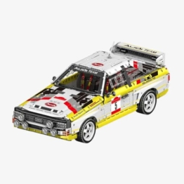 BlueBrixx Audi Sport Quattro Group B 1984, 3834 Klemmbausteine, Rallyeauto - 1