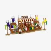 BlueBrixx Burg Bärenfels Ritterturnier, 953 Klemmbausteine, Minifiguren - 1