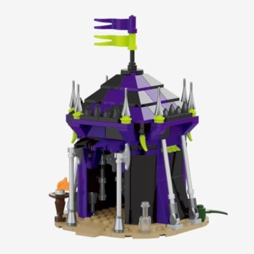 BlueBrixx Burg Bärenfels Ritterturnier, 953 Klemmbausteine, Minifiguren - 5