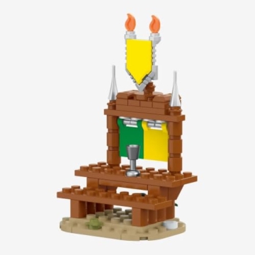 BlueBrixx Burg Bärenfels Ritterturnier, 953 Klemmbausteine, Minifiguren - 8