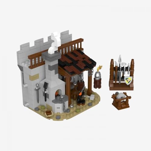 BlueBrixx Burg Bärenfels: Schmied Pro 108395