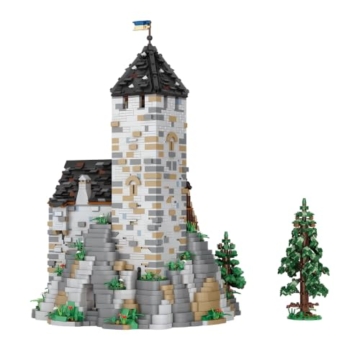 BlueBrixx Burg Blaustein Bergfried Erweiterung (mini Blocks), 1825 Teile - 5
