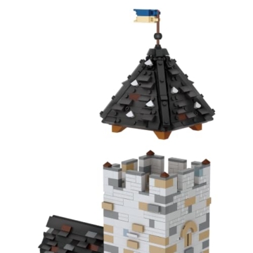 BlueBrixx Burg Blaustein Bergfried Erweiterung (mini Blocks), 1825 Teile - 7