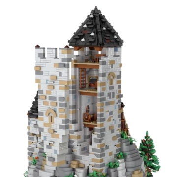 BlueBrixx Burg Blaustein Bergfried Erweiterung (mini Blocks), 1825 Teile - 8