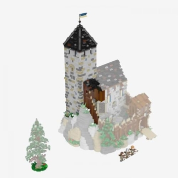 BlueBrixx Burg Blaustein: Bergfried-Erweiterung Pro 108713