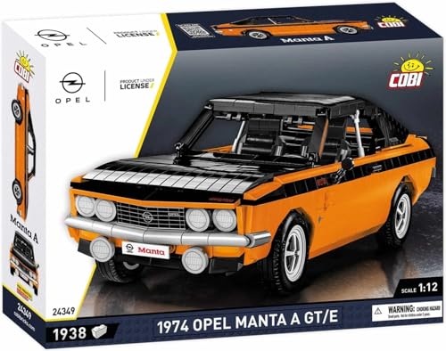 BlueBrixx – Cobi 24349 Opel Manta A GT/E aus Klemmbausteinen mit 1938 Bauelementen. Lieferung in Originalverpackung. - 2