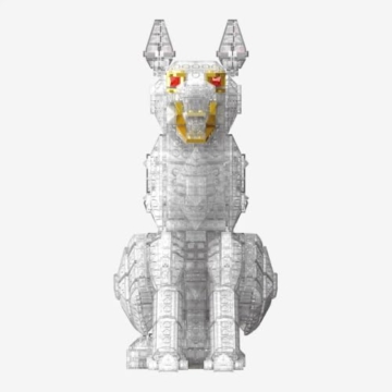 BlueBrixx Die DREI ??? Der Karpatenhund, 1081 Klemmbausteine, Sammlerfigur - 4