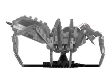 BlueBrixx Die DREI ??? Die Silberne Spinne, 1346 Klemmbausteine, 3D Modell - 6