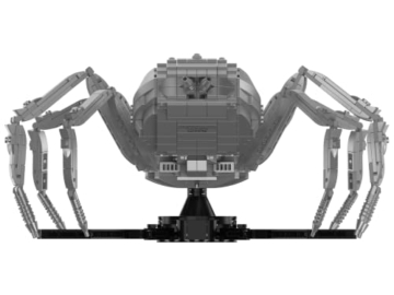 BlueBrixx Die DREI ??? Die Silberne Spinne, 1346 Klemmbausteine, 3D Modell - 8