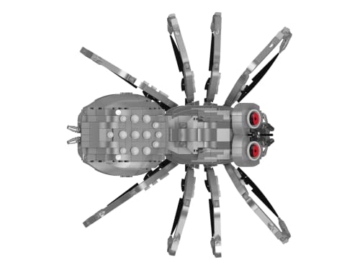 BlueBrixx Die DREI ??? Die Silberne Spinne, 1346 Klemmbausteine, 3D Modell - 9