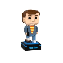 BlueBrixx Die DREI ??? Peter Shaw, 339 Klemmbausteine, Displayfigur - 1