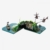 BlueBrixx Die DREI ??? Toteninsel Diorama, 1699 Klemmbaustein, Inselmodell - 6