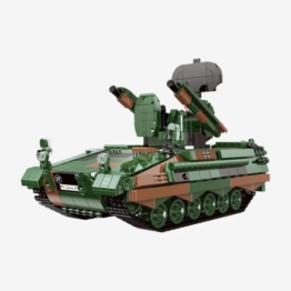 BlueBrixx FlaRakPz Roland II Bundeswehr, 1175 Klemmbausteine, Flugabwehr - 1