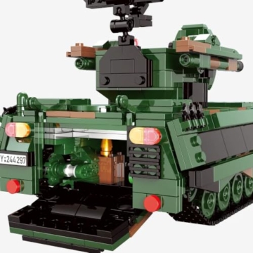BlueBrixx FlaRakPz Roland II Bundeswehr, 1175 Klemmbausteine, Flugabwehr - 3
