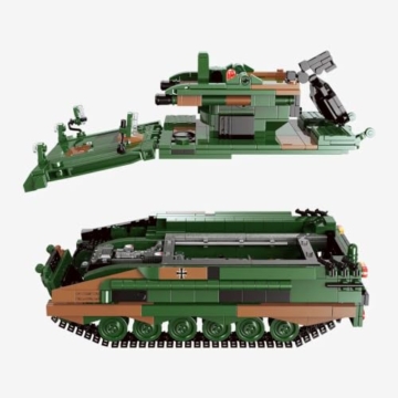 BlueBrixx FlaRakPz Roland II Bundeswehr, 1175 Klemmbausteine, Flugabwehr - 4