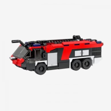 BlueBrixx FLF Flughafenlöschfahrzeug, 617 Klemmbausteine, Feuerwehr - 1